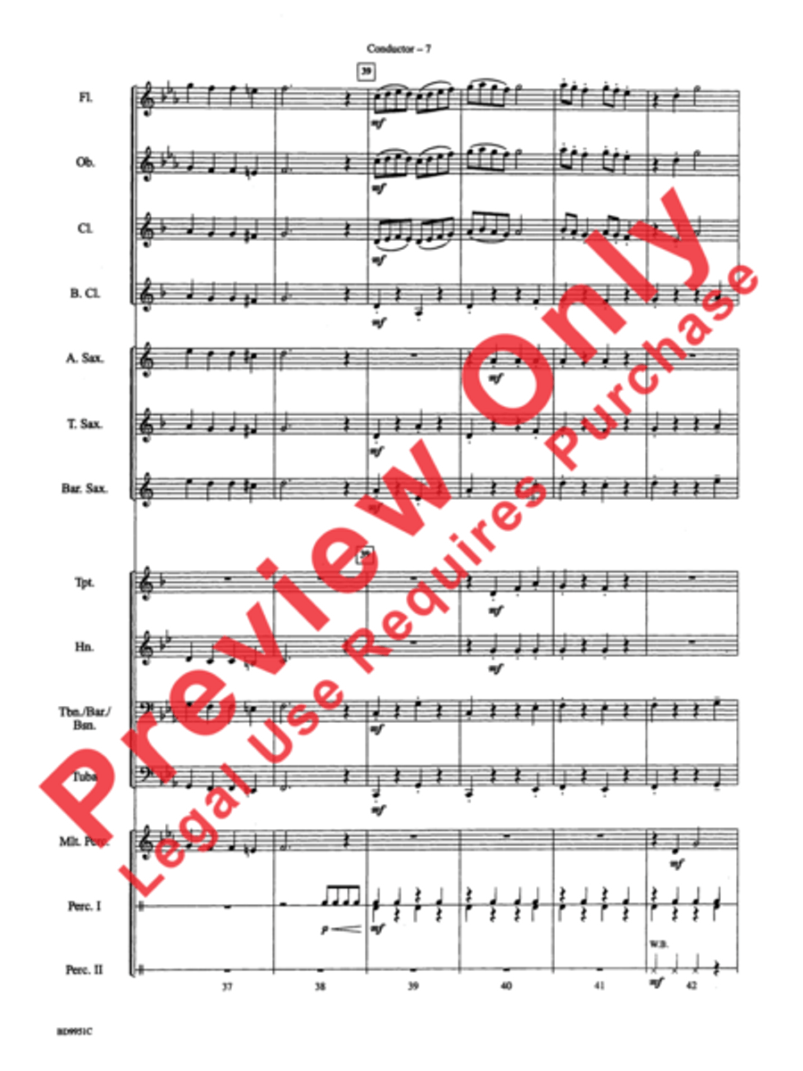 Creepy Crawlies Creepy Crawlies Concert Band scores gallery preview page 9
