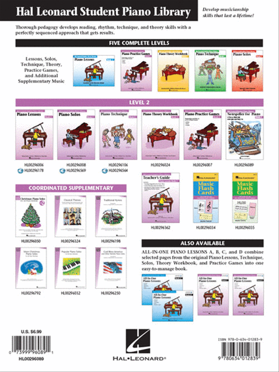 Notespeller for Piano – Book 2 Piano Method scores gallery preview page 6