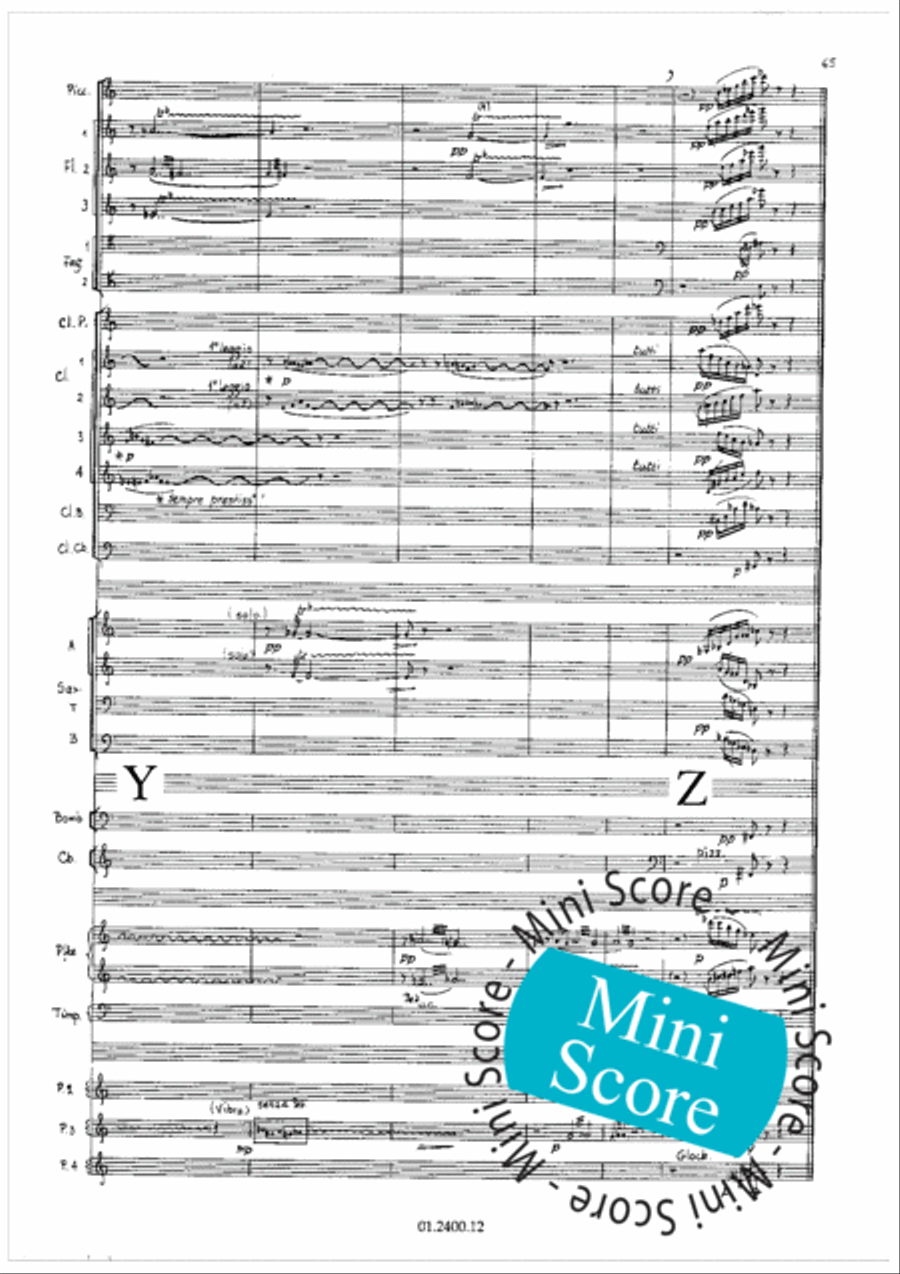 Aratoro I Concert Band scores gallery preview page 69