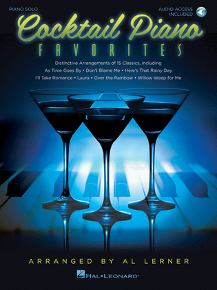 Book cover for Cocktail Piano Favorites