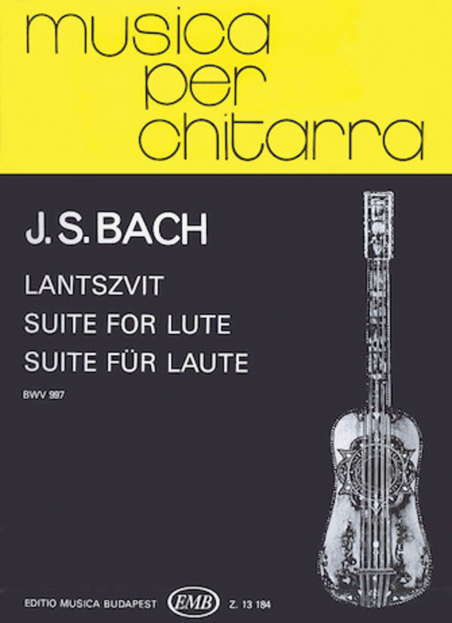 Suite For Lute, Bwv 997