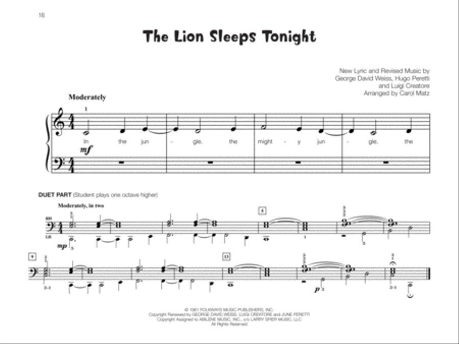 Famous & Fun Rock, Book 1 Piano Method scores gallery preview page 4