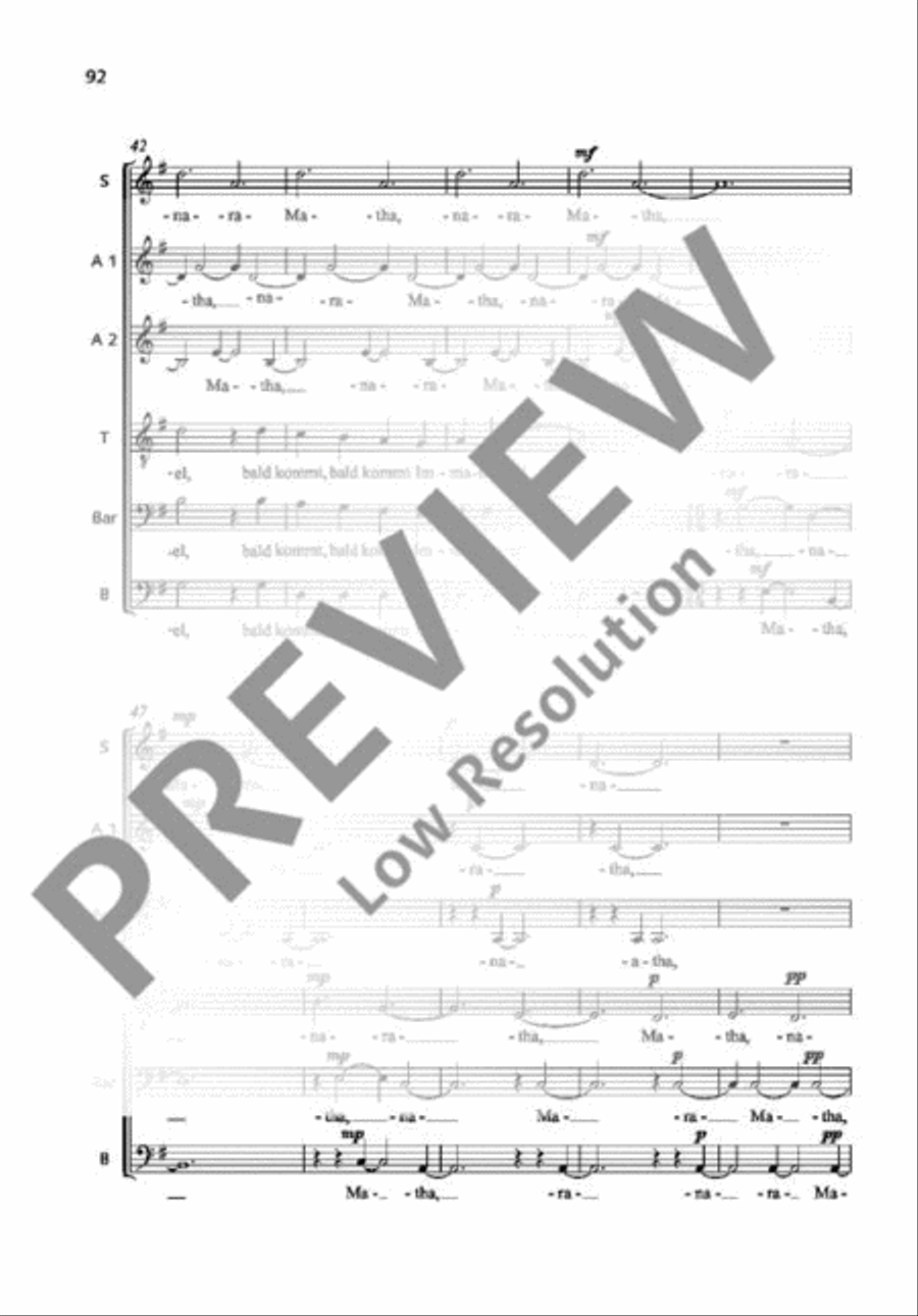 O komm, o komm, Immanuel O komm, o komm, Immanuel Mixed Choir scores gallery preview page 6