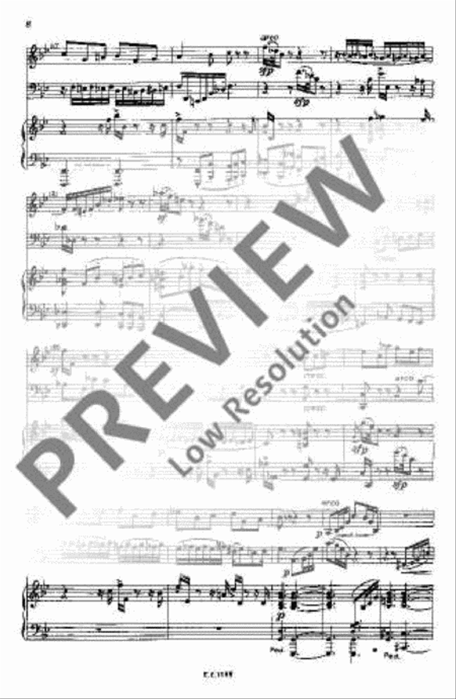 Piano Trio G minor Piano Trio scores gallery preview page 11