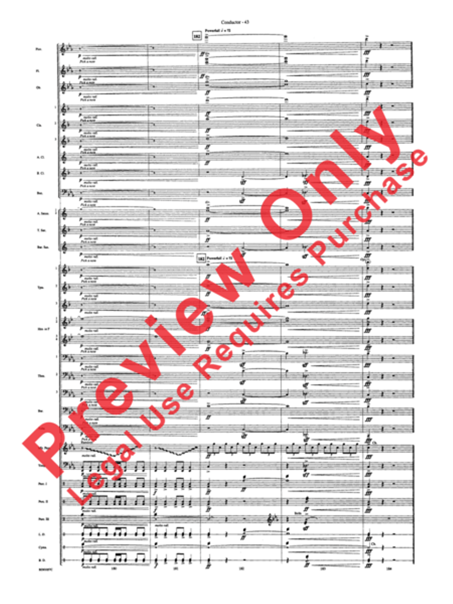 Africa: Ceremony, Song, and Ritual Concert Band scores gallery preview page 46