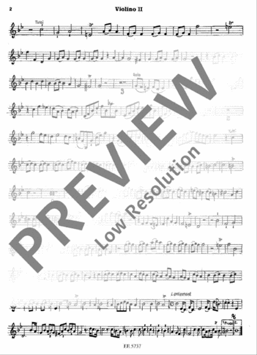 Musique de table Musique de table Violin scores gallery preview page 3