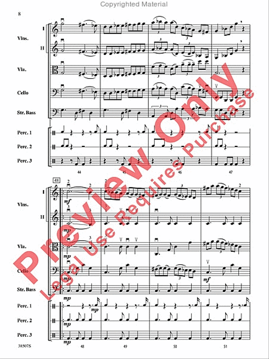 Terkisher Klezmer Fest Terkisher Klezmer Fest String Orchestra scores gallery preview page 9