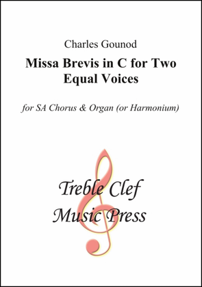 Missa Brevis in C for Two Equal Voices