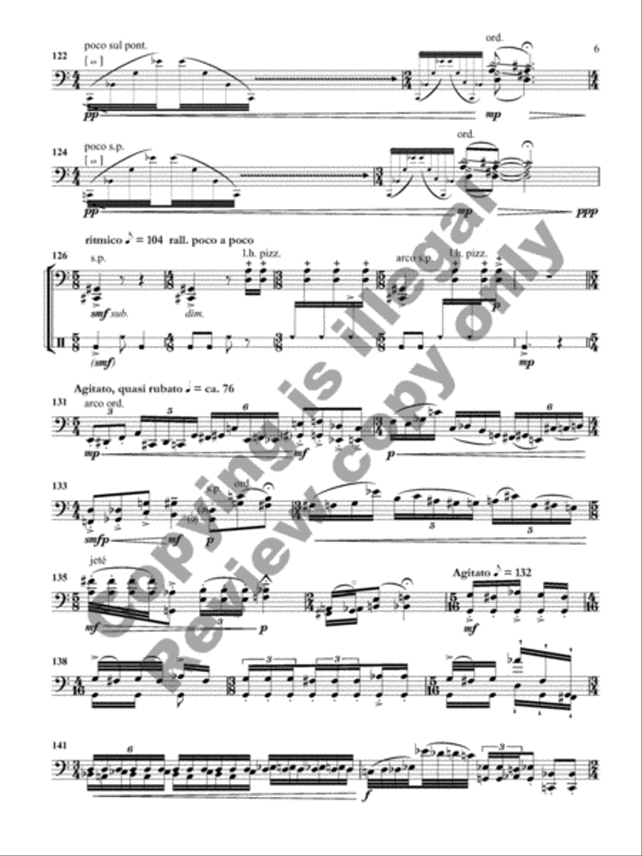 Hanjale Cello Solo scores gallery preview page 9