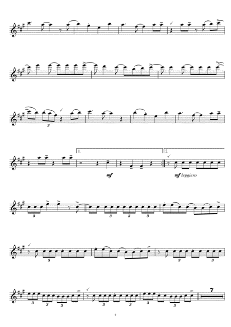 Bad Boys Bad Boys Flute Solo scores gallery preview page 2