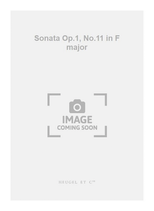 Sonata Op.1, No.11 in F major