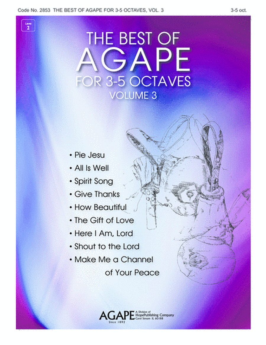 The Best of Agape for 3-5 Octaves, Vol. 3 image number null