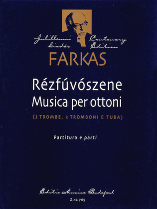 Book cover for Rezfuvoszene - Musica per ottoni