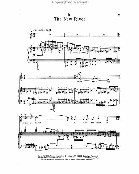 114 Songs by Charles Ives Voice - Sheet Music
