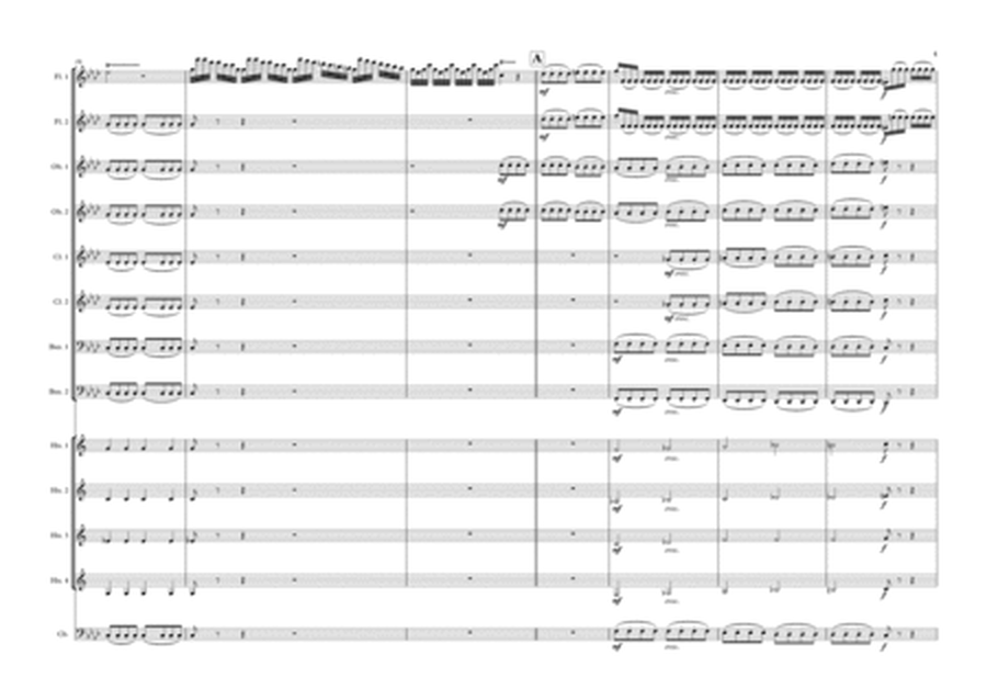 "Winter" from The Four Seasons arranged for Chamber Wind Ensemble & Bass image number null
