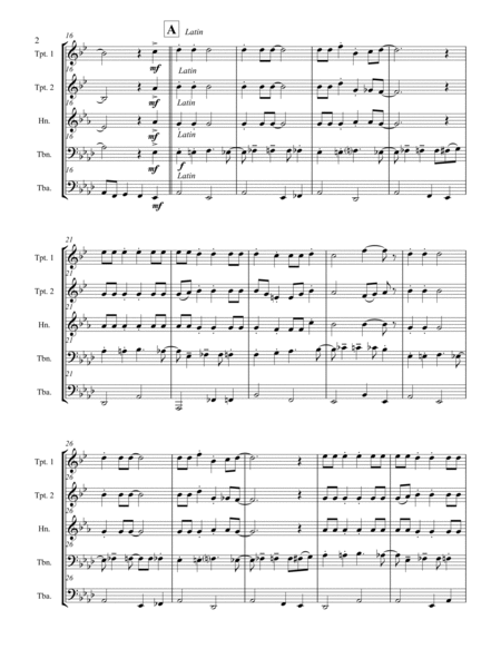 Jingle Bells (for Brass Quintet) image number null