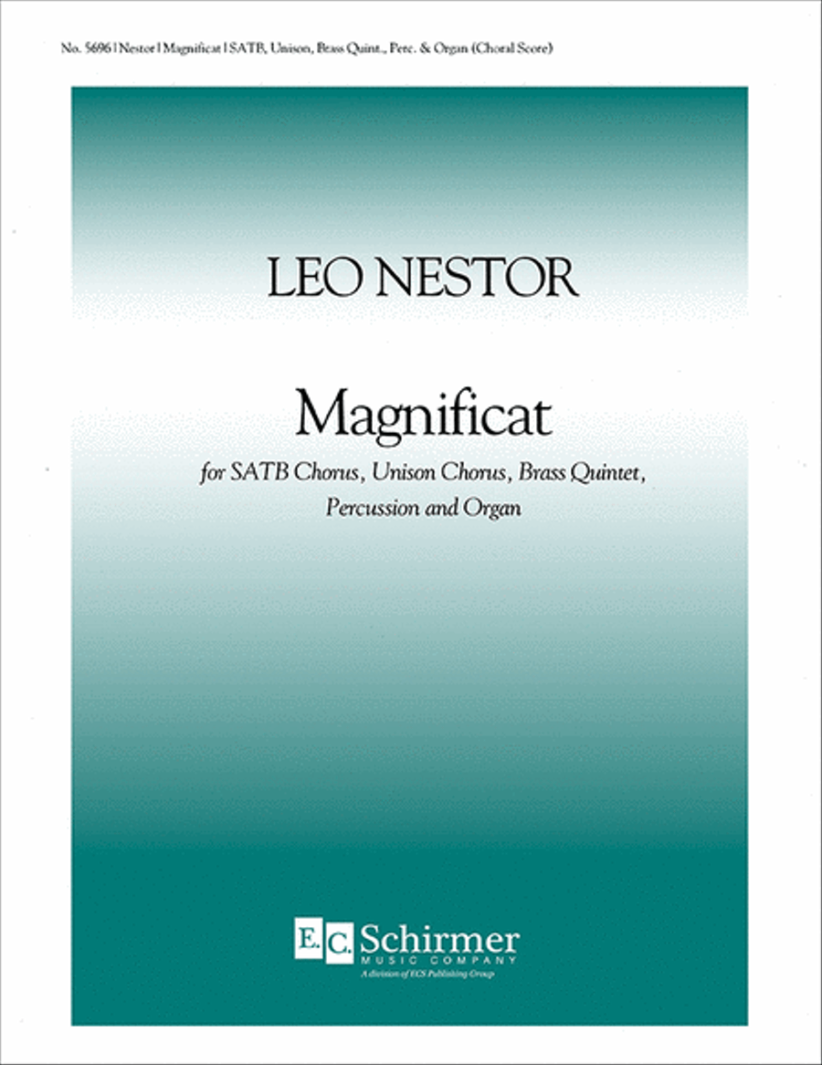 Magnificat 4-Part scores gallery preview page 1