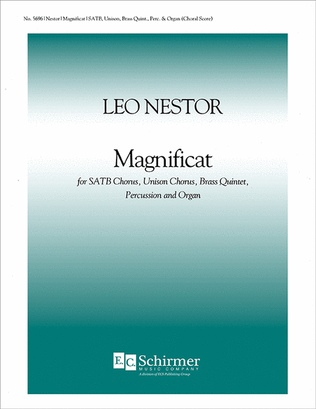 Book cover for Magnificat (Choral Score)