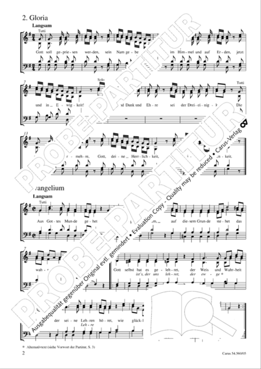 Deutsches Hochamt 4-Part scores gallery preview page 3