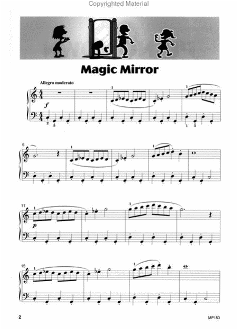 Piano Town Halloween, Level Three Piano Method scores gallery preview page 2