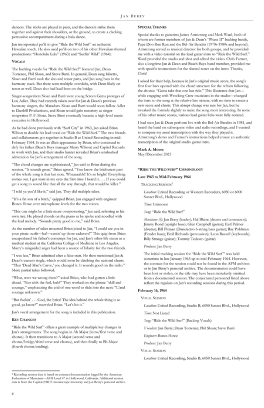 Ride The Wild Surf Full Orchestra scores gallery preview page 4