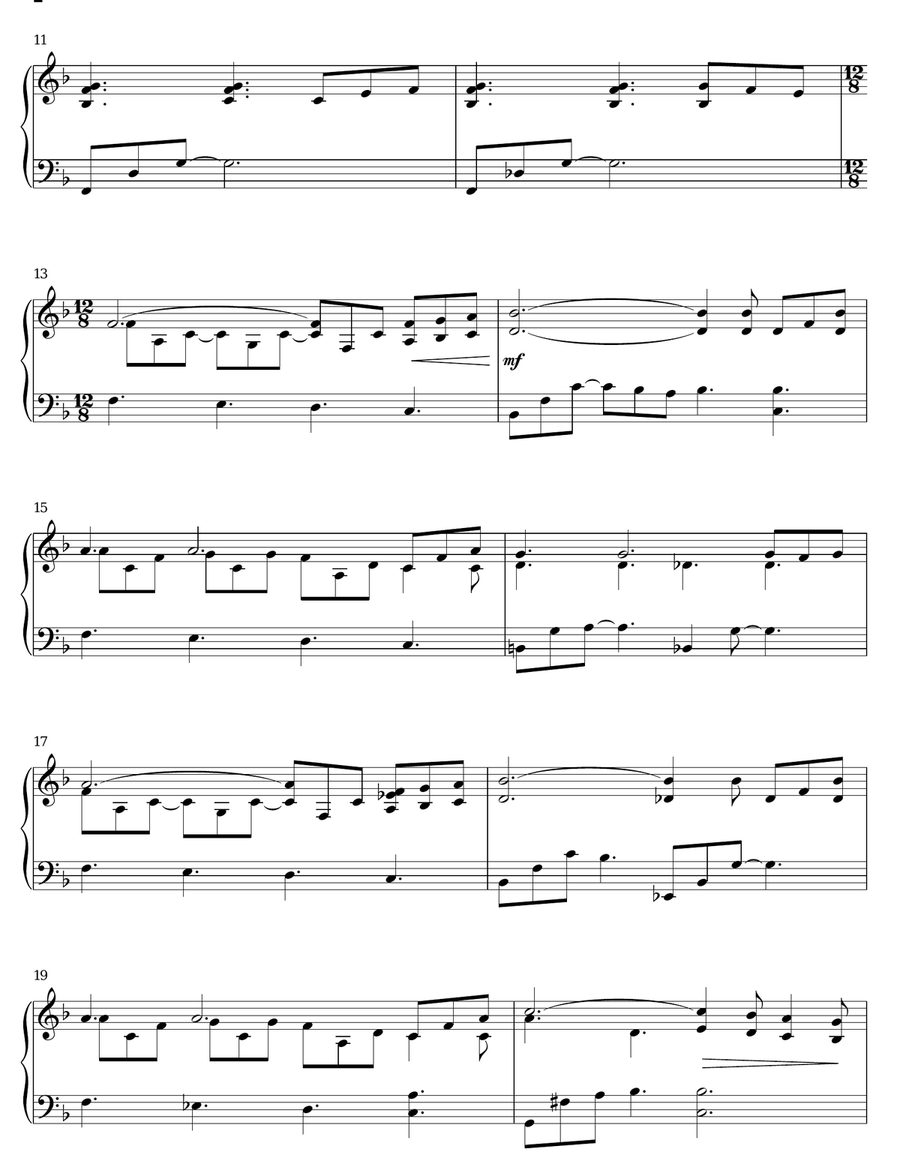 I Will Sing Of My Redeemer Piano Solo scores gallery preview page 2