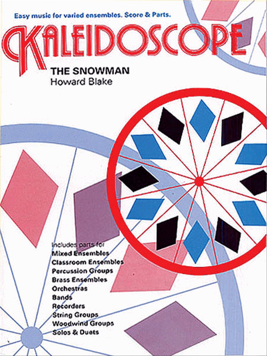Howard Blake: Kaleidoscope - The Snowman School and Community scores gallery preview page 1