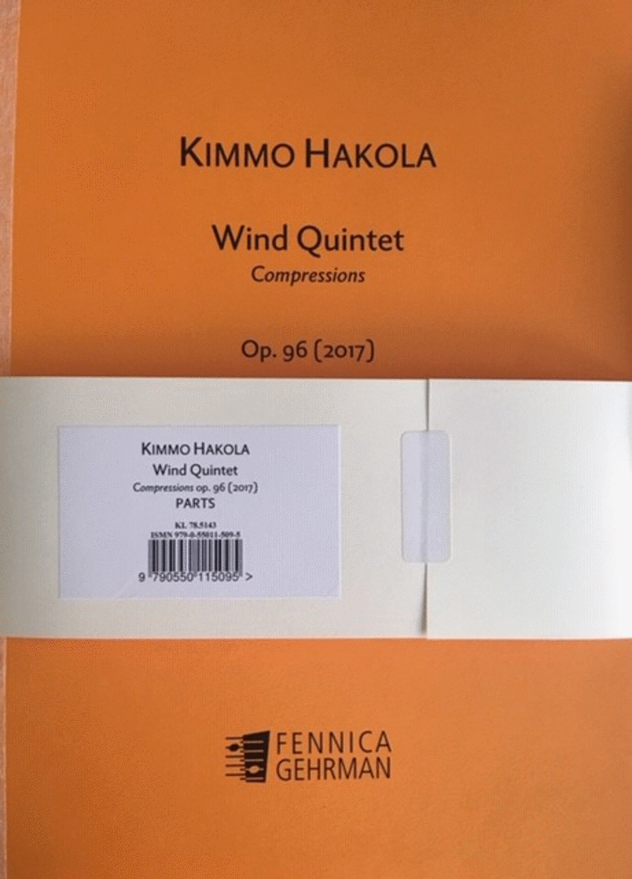Wind Quintet Op. 96 Compressions