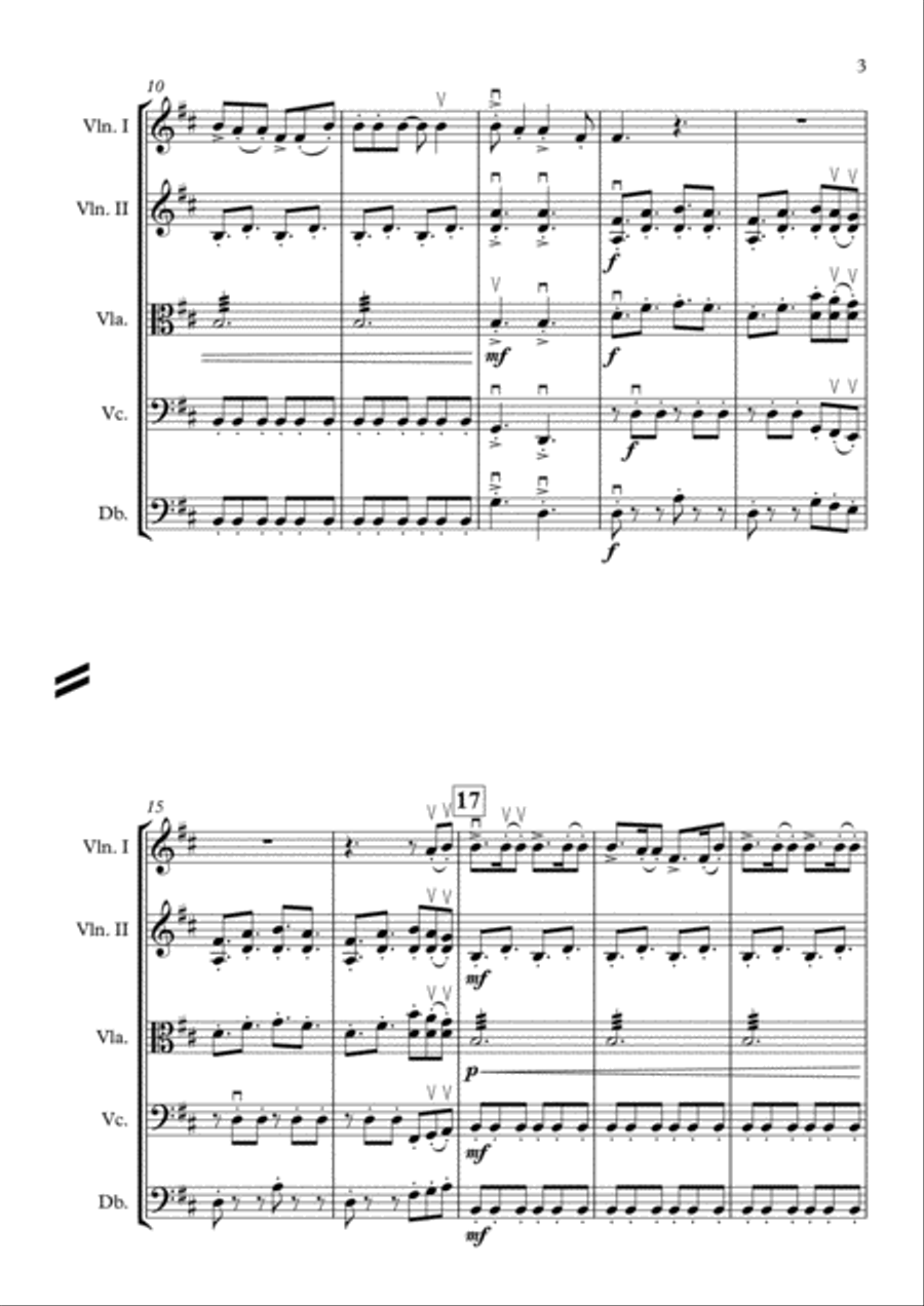 Babel String Quartet scores gallery preview page 3