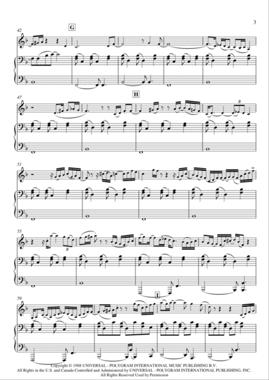 All I Want Is You String Duet scores gallery preview page 4