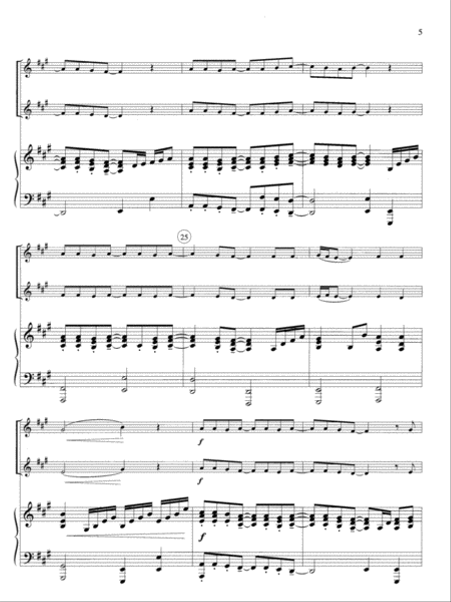 Contemporary Praise II Piano scores gallery preview page 4