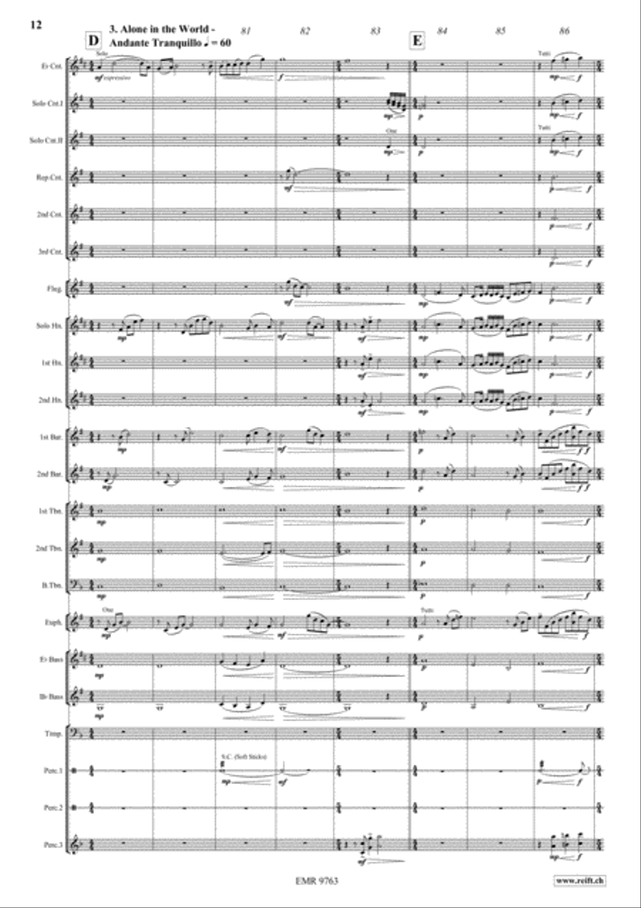 Rise of The Guardians Brass Band scores gallery preview page 13