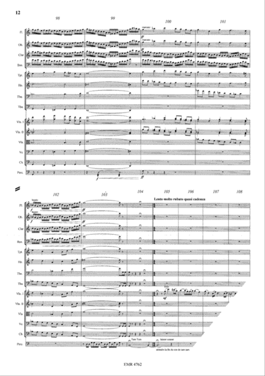 Sinfonietta Burlesca Orchestra scores gallery preview page 12
