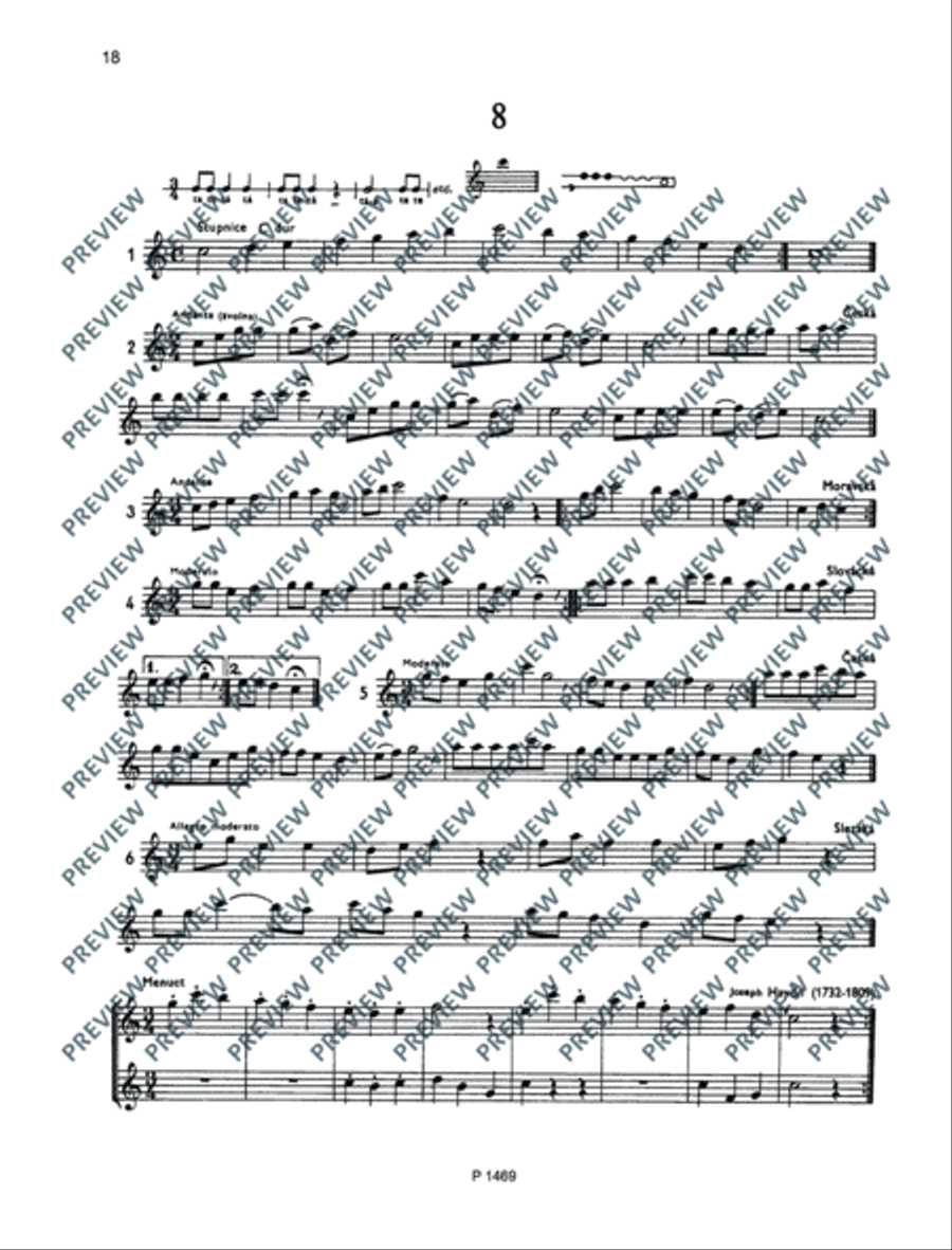 School for Treble Recorder Alto Recorder scores gallery preview page 19