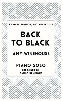 Book cover for Back To Black