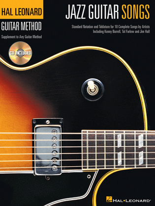 Book cover for Jazz Guitar Songs