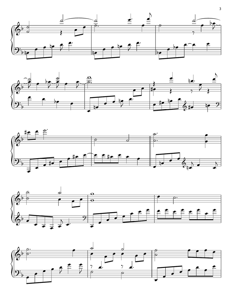 Beyond Piano Solo scores gallery preview page 3