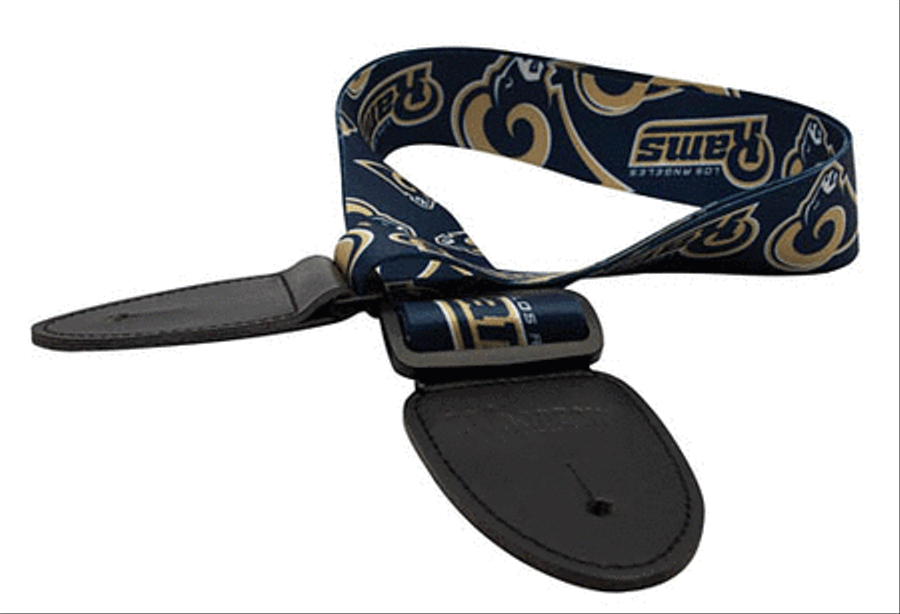 Los Angeles Rams Guitar Strap Guitar Straps scores gallery preview page 2
