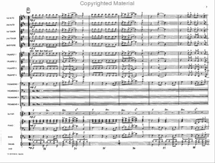 Do You Wanna Dance? Do You Wanna Dance? Jazz Ensemble scores gallery preview page 6