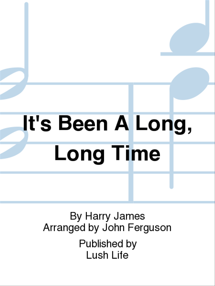 It's Been A Long, Long Time Big Band scores gallery preview page 1