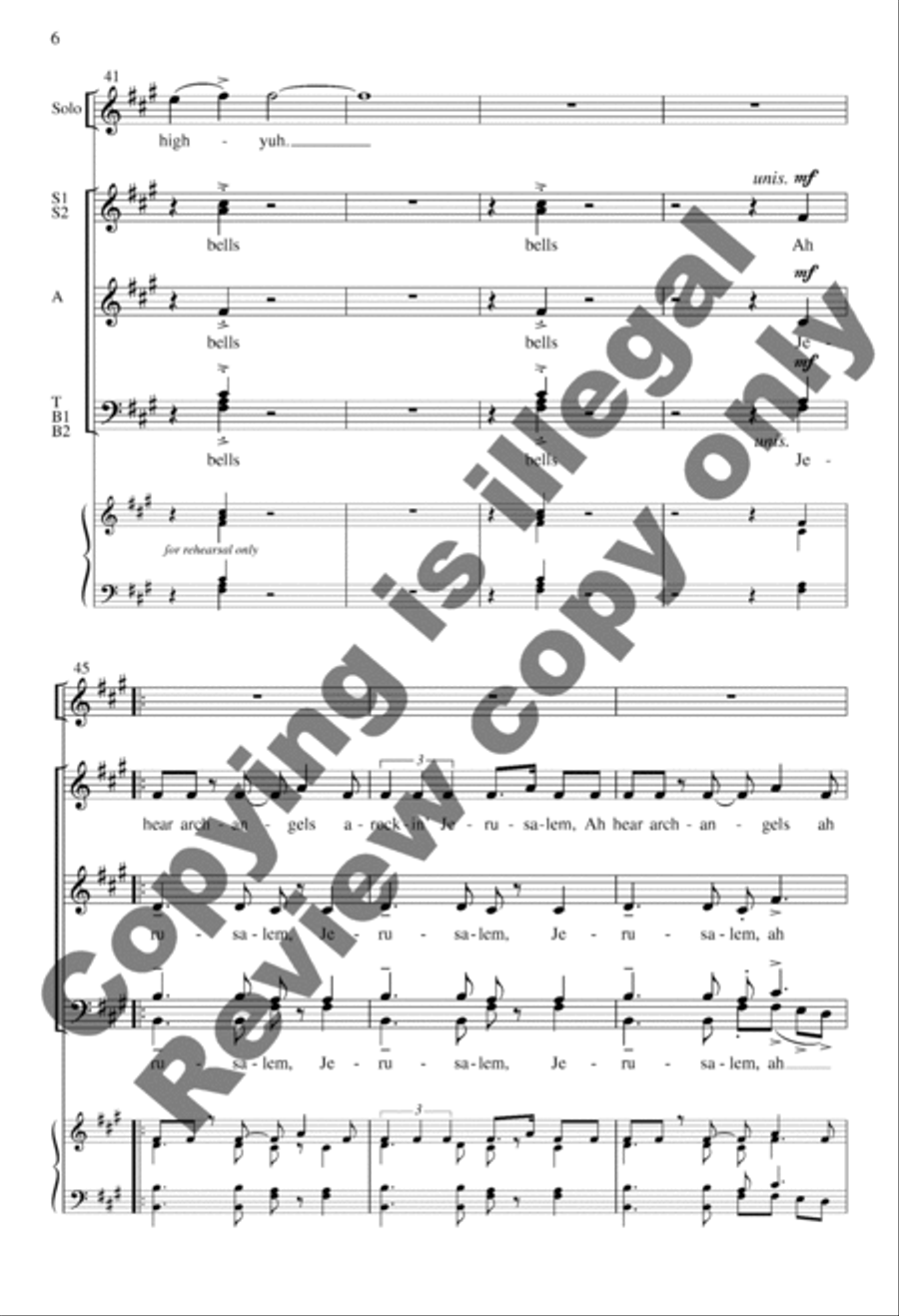 Bells A Cappella scores gallery preview page 6