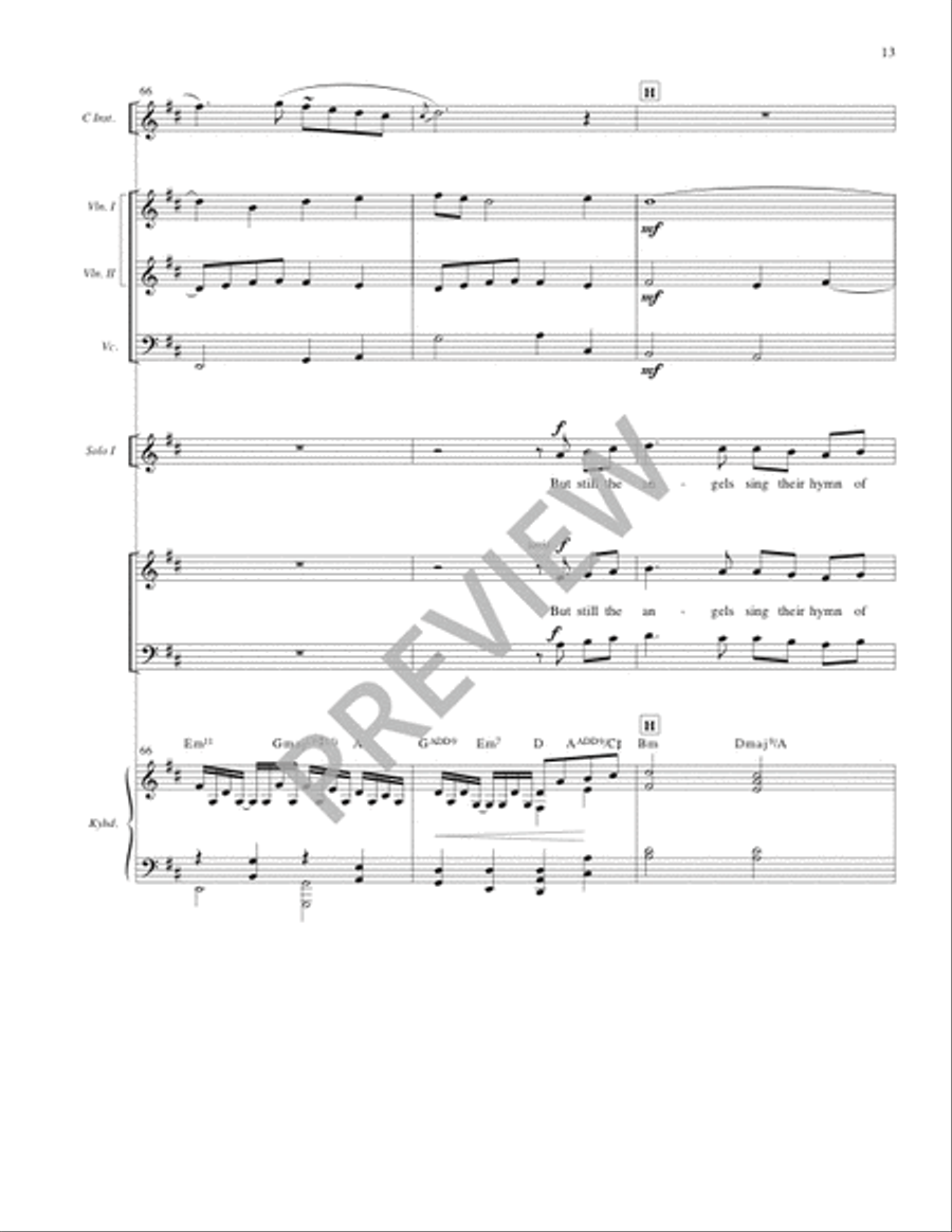 A Weary Couple - Full Score Cello scores gallery preview page 14