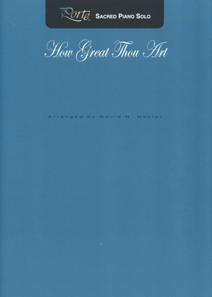 Book cover for How Great Thou Art - Piano Solo - Naylor