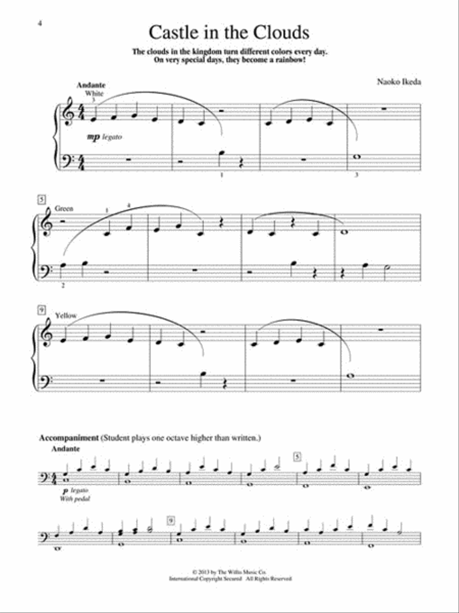 The Enchanted Kingdom Easy Piano scores gallery preview page 4