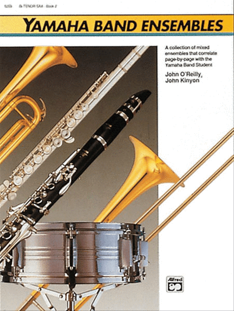 Yamaha Band Ensembles, Book 2 Concert Band Methods scores gallery preview page 1