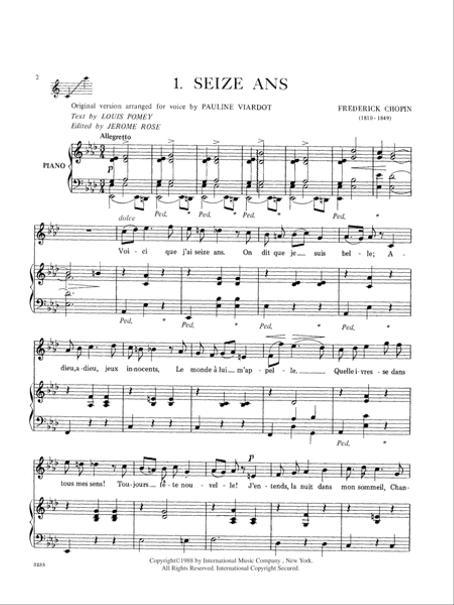 12 Mazurkas Voice Solo scores gallery preview page 2