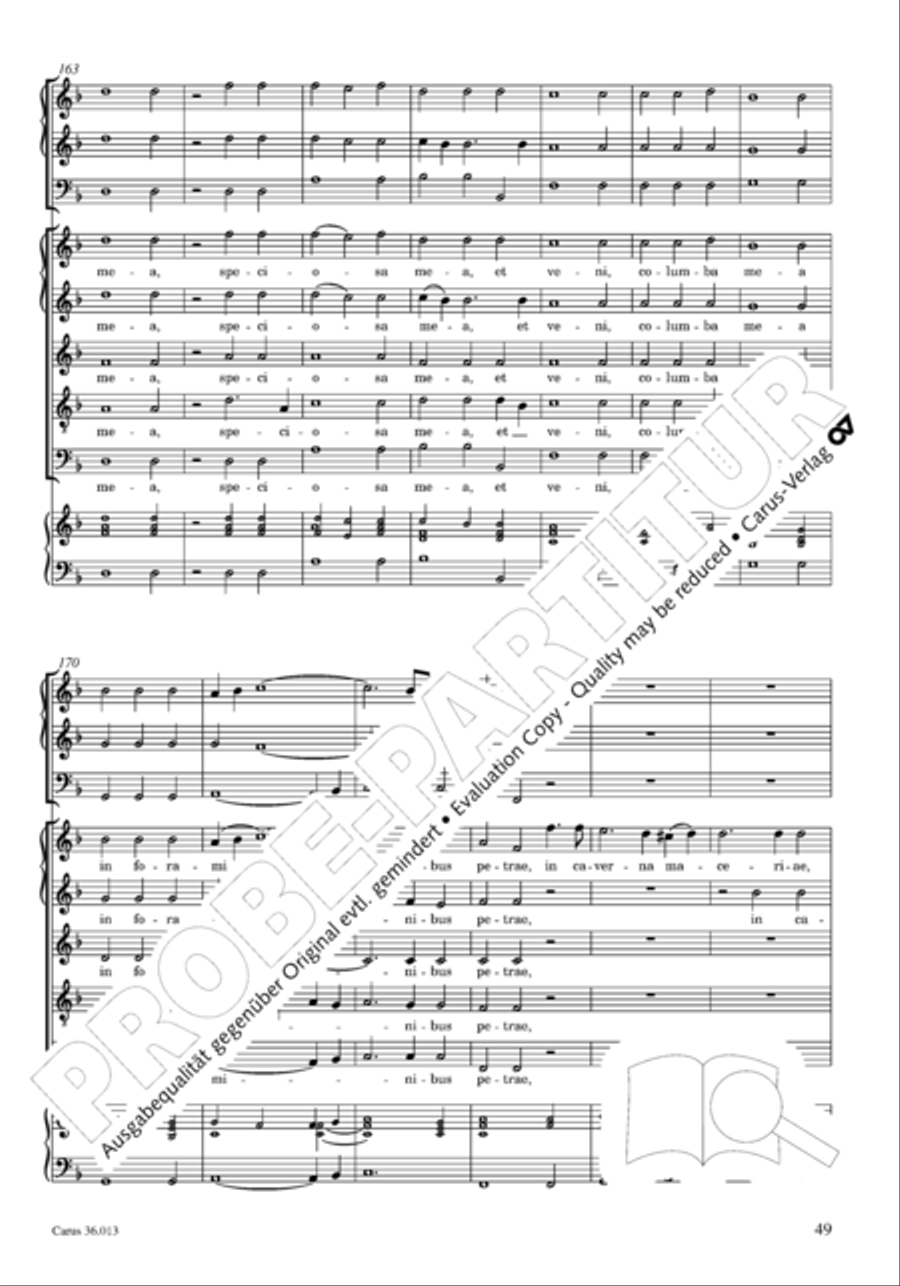 Membra Jesu nostri SSATB scores gallery preview page 65