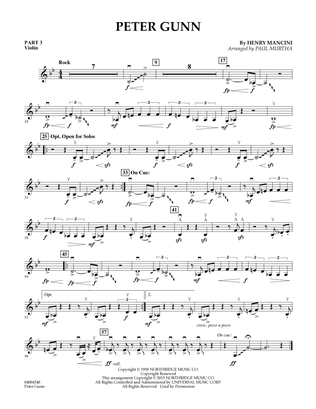 Peter Gunn - Pt.3 - Violin