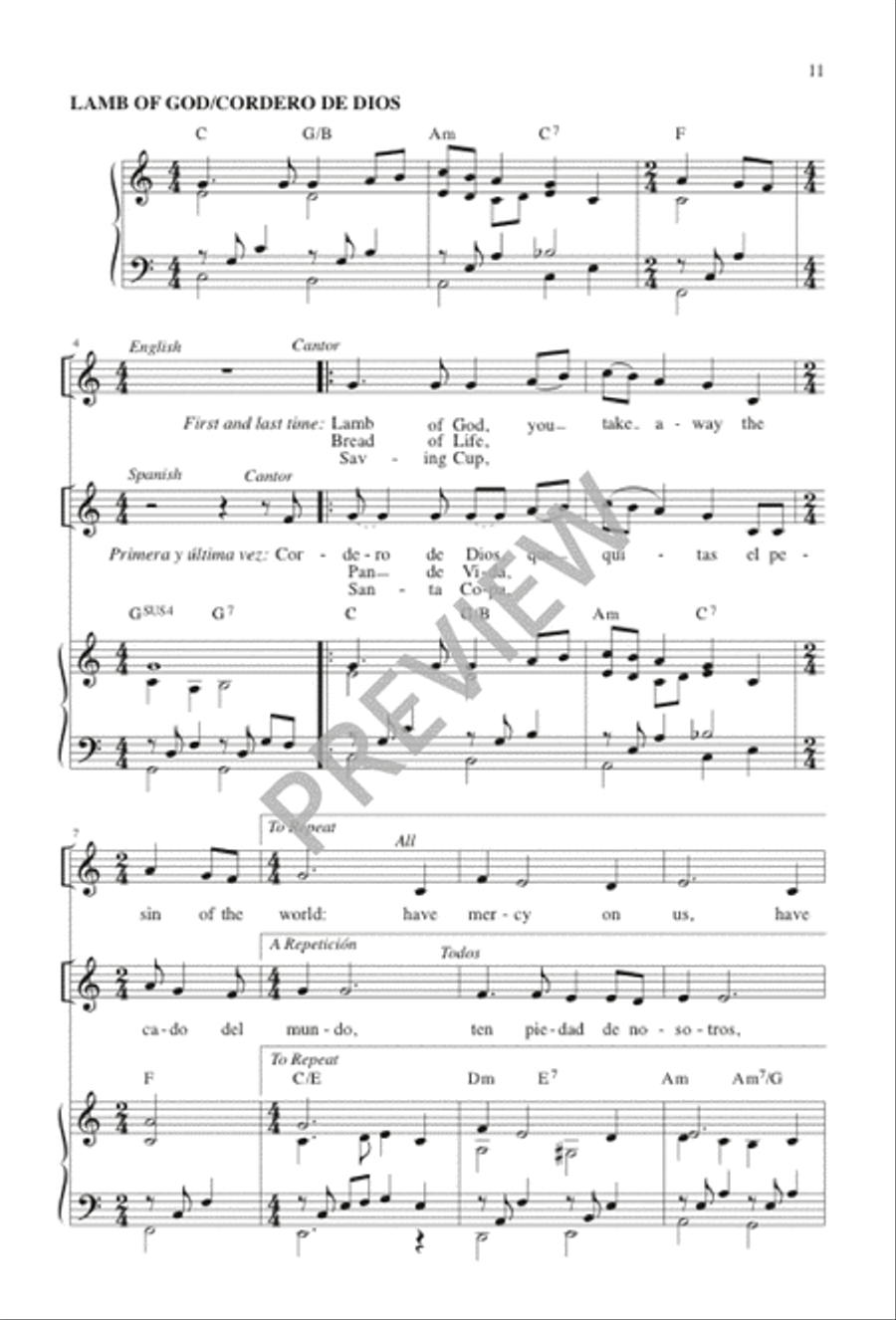 Santo Santo 2-Part scores gallery preview page 11