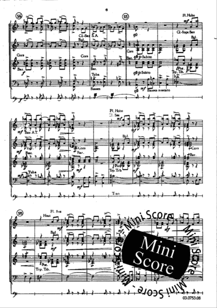 Colas Breugnon Colas Breugnon Concert Band scores gallery preview page 10